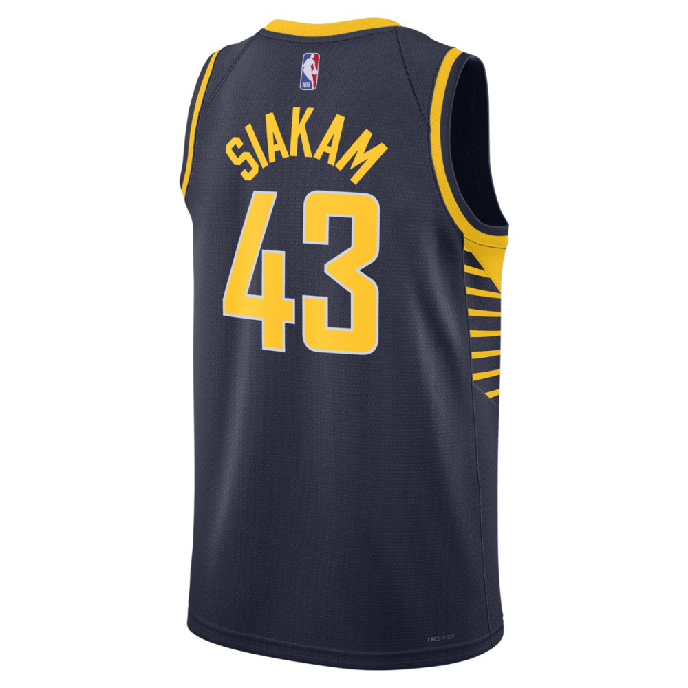 Pascal Siakam Indiana Pacers Unisex Swingman Jersey - Icon Edition - Navy-Pro Kit Vault | Brand New 26/27 Sports Jerseys